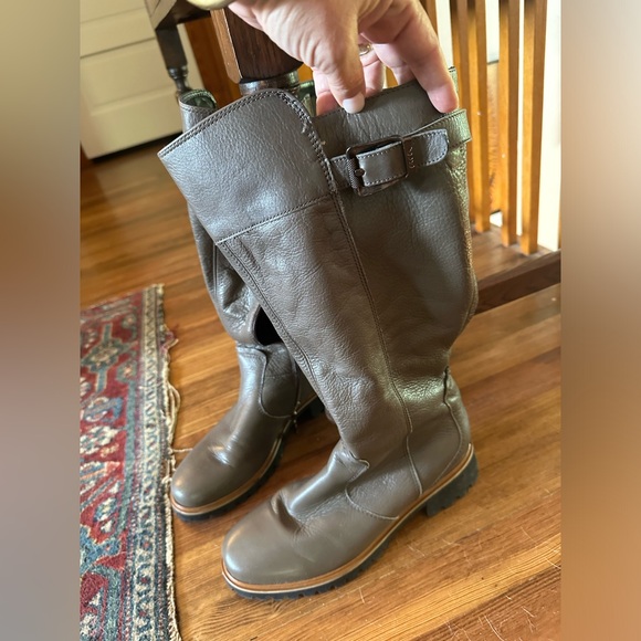 Ara High Soft Boots- Size 9 Olive. Worn once. - Picture 1 of 4